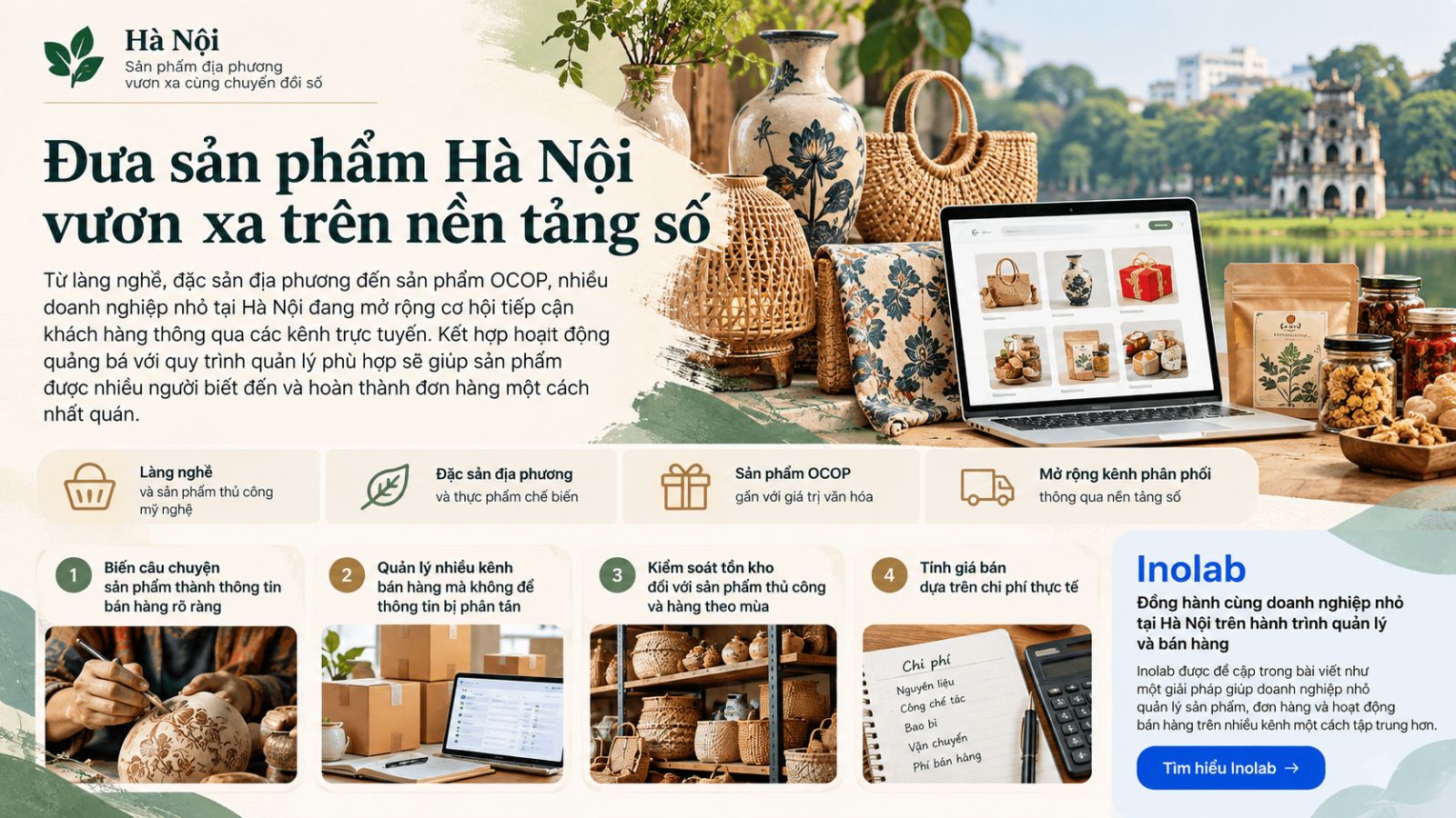Đưa sản phẩm làng nghề vươn xa trên môi trường số